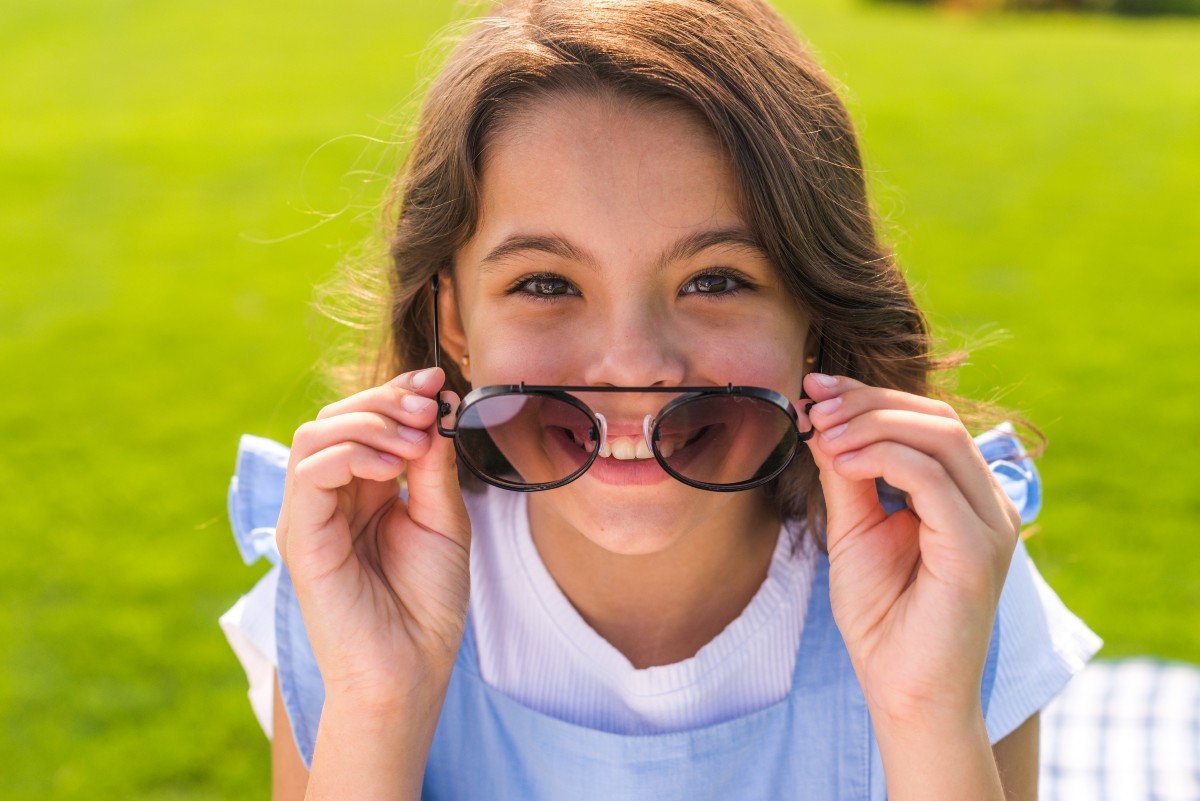 childrens eye exam summer